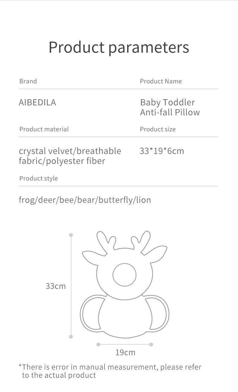 Baby Head Protection Headrest Cushions - Toddler Anti-fall Pillow