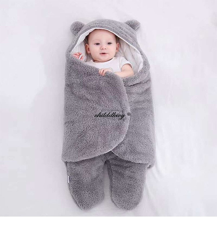 Cozy Cocoon -Newborn Baby Sleeping Bag and Wrap Blanket
