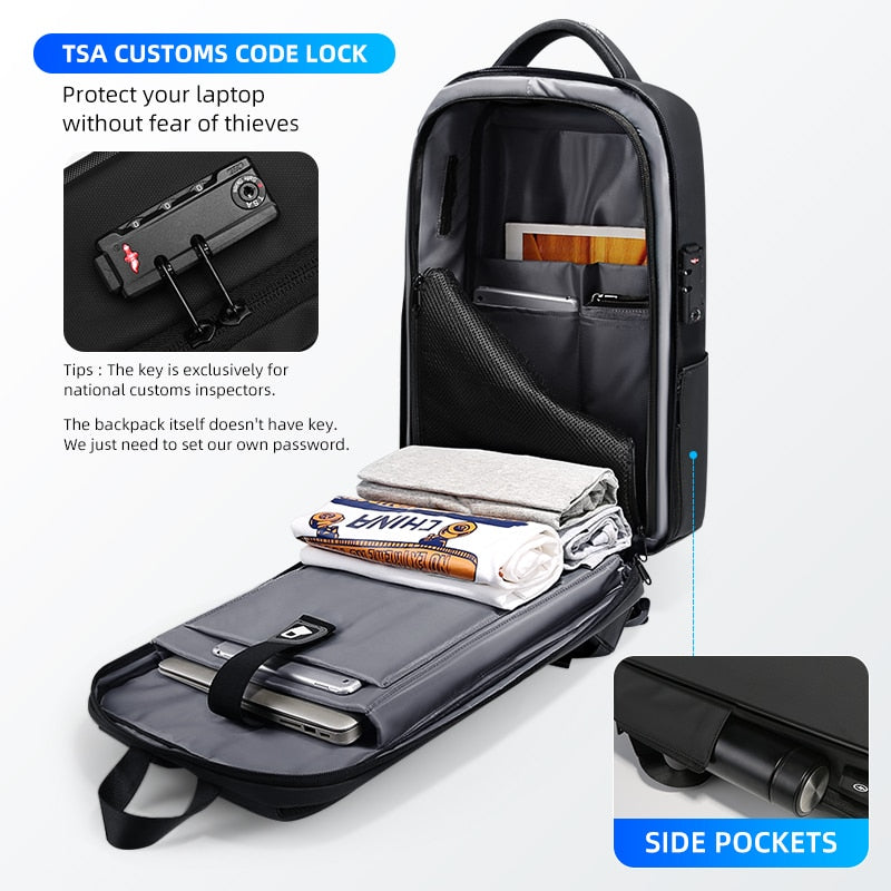 Anti-Theft Waterproof Laptop Backpack-The Ultimate Business Travel Companion