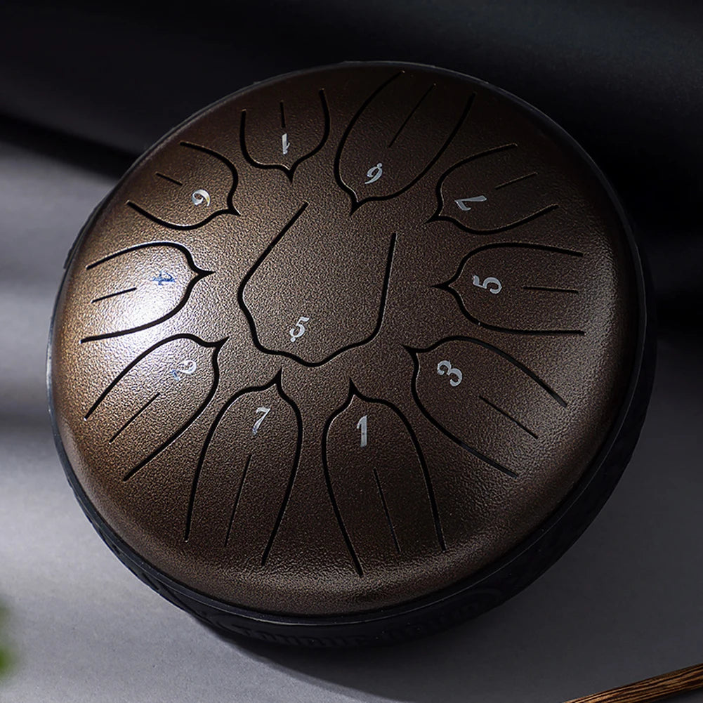 6 inch 11-tone Steel Tongue DrumCrafters Evoke Emotion with Hand Percussion