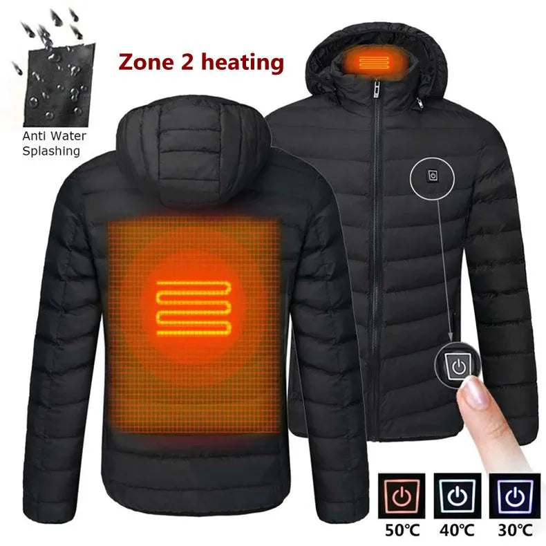 Winter Warm USB Heating Jackets Smart Thermostat