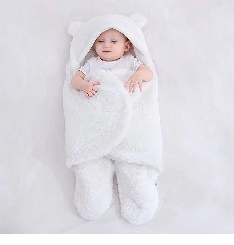 Cozy Cocoon -Newborn Baby Sleeping Bag and Wrap Blanket