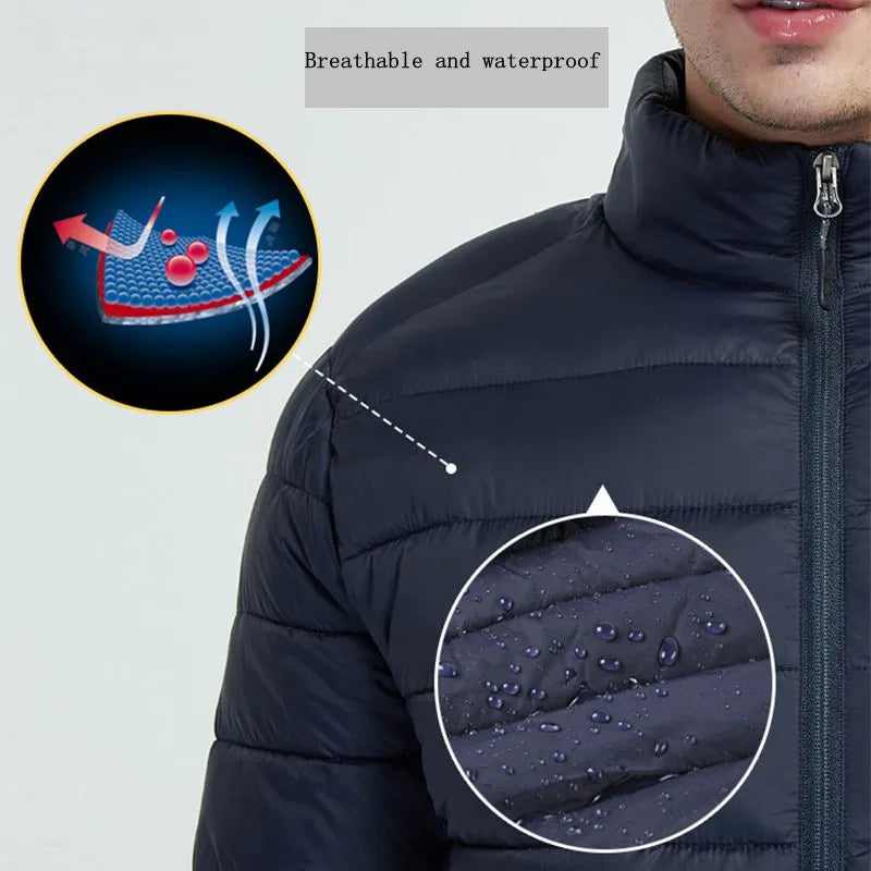 Winter Warm USB Heating Jackets Smart Thermostat