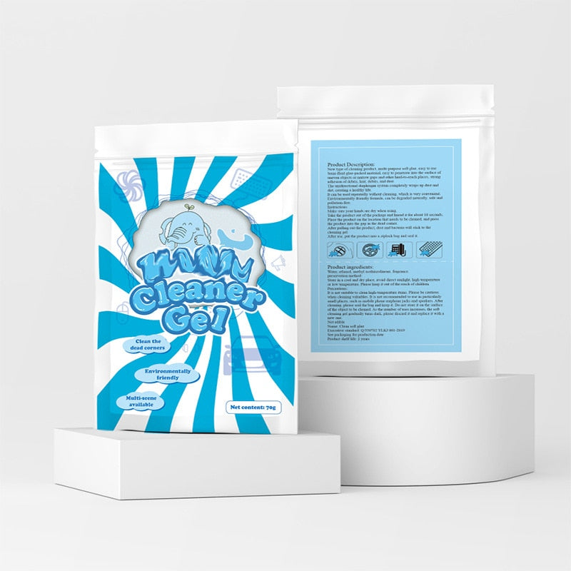 Car Cleaning Gel - Powerful Dust and Dirt Remover for Car Interiors and More!