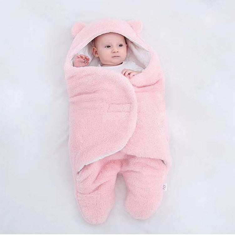 Cozy Cocoon -Newborn Baby Sleeping Bag and Wrap Blanket