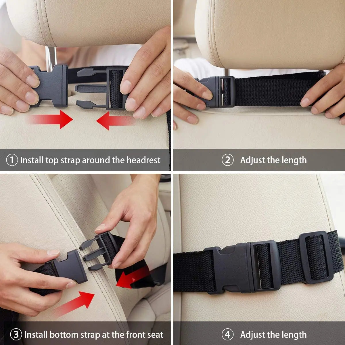 Backseat Bliss Organizer | Kid-Friendly Car Chaos Control