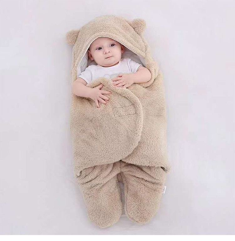Cozy Cocoon -Newborn Baby Sleeping Bag and Wrap Blanket