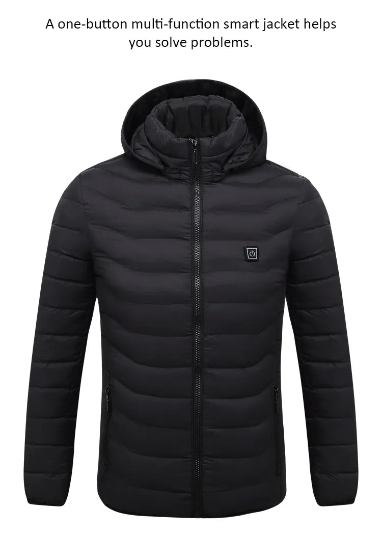 Winter Warm USB Heating Jackets Smart Thermostat