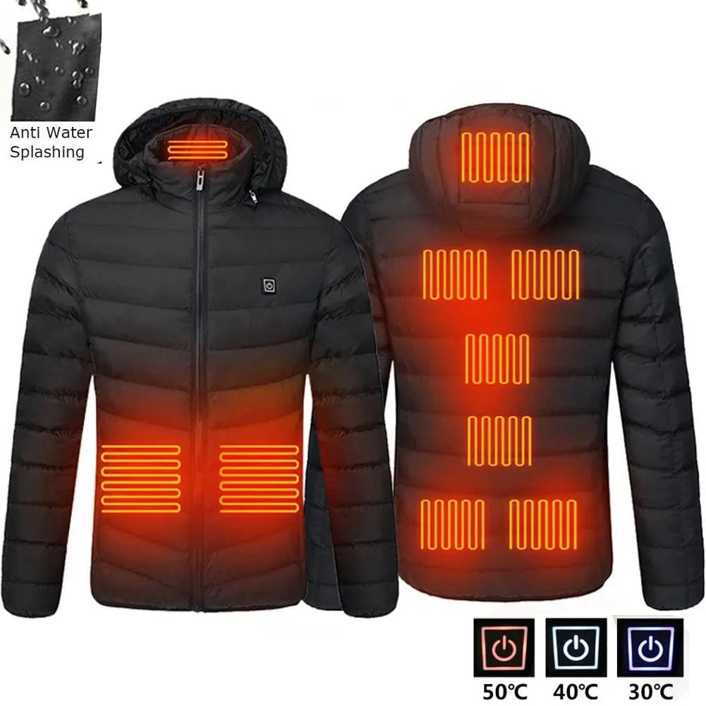 Winter Warm USB Heating Jackets Smart Thermostat