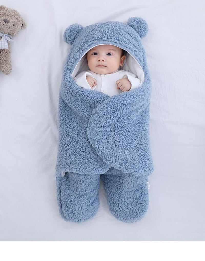 Cozy Cocoon -Newborn Baby Sleeping Bag and Wrap Blanket