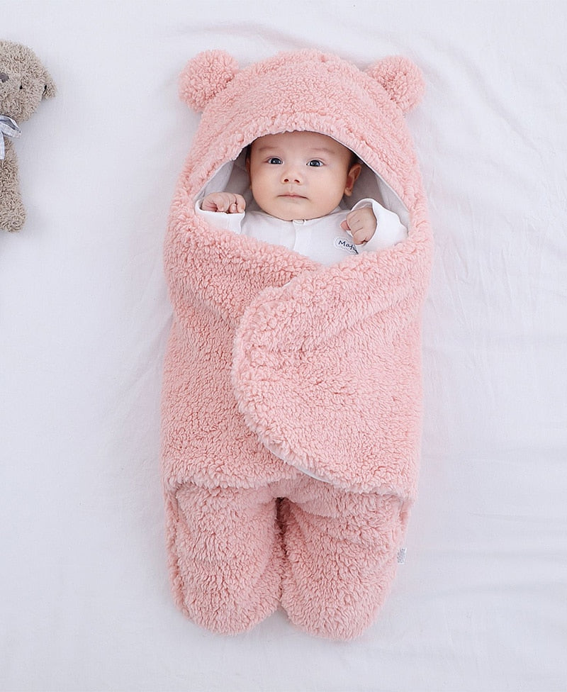 Cozy Cocoon -Newborn Baby Sleeping Bag and Wrap Blanket