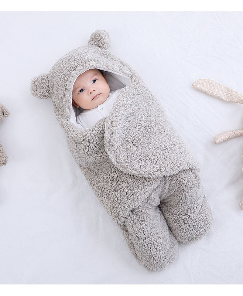 Cozy Cocoon -Newborn Baby Sleeping Bag and Wrap Blanket