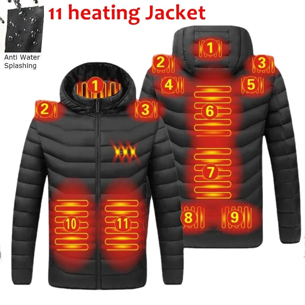 Winter Warm USB Heating Jackets Smart Thermostat