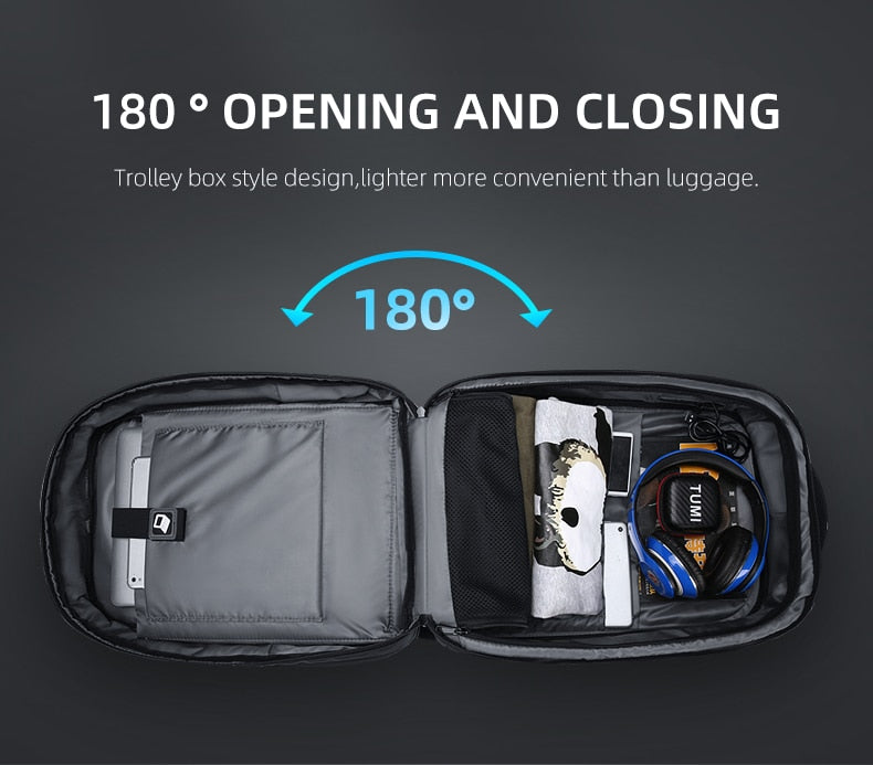 Anti-Theft Waterproof Laptop Backpack-The Ultimate Business Travel Companion