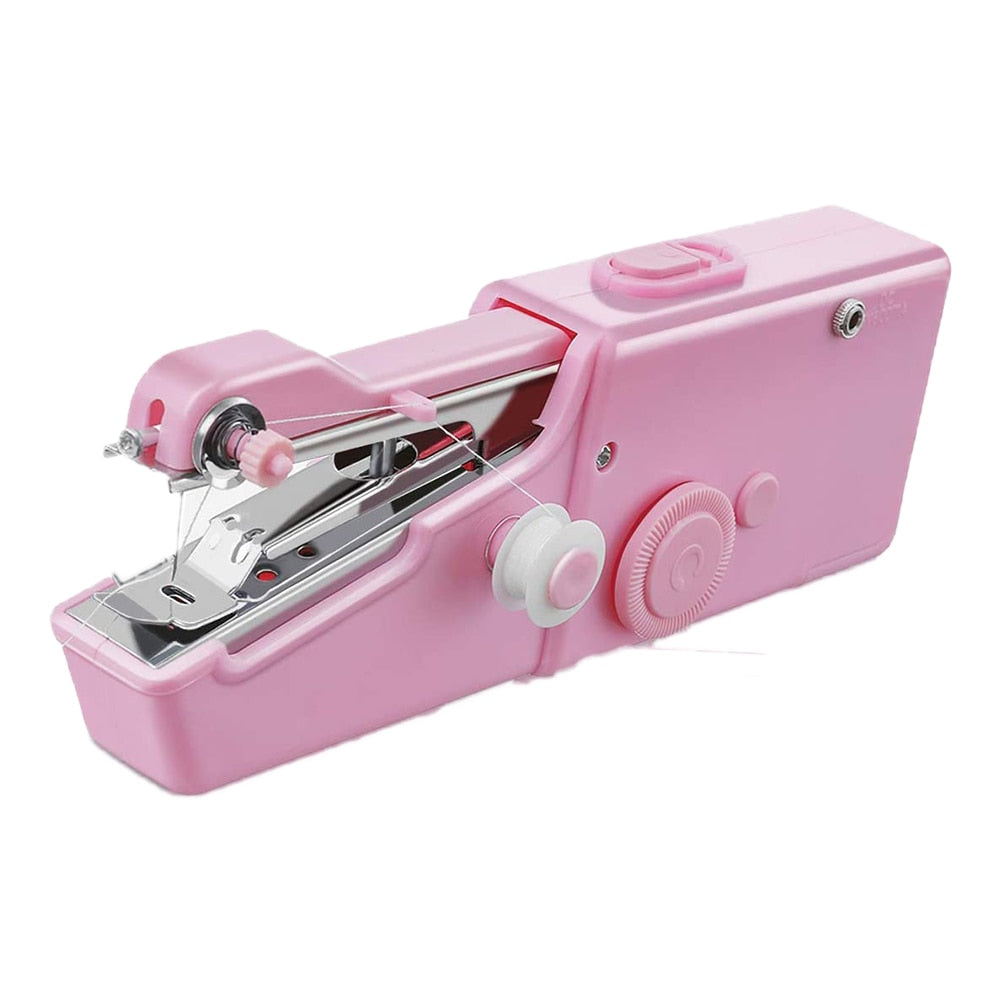Portable Handheld Sewing Machine - Cordless Clothes Fabrics Electric Sewing Machine