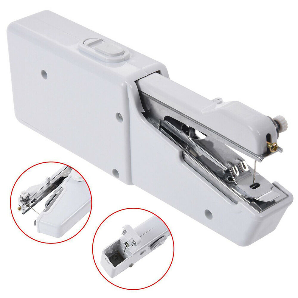 Portable Handheld Sewing Machine - Cordless Clothes Fabrics Electric Sewing Machine