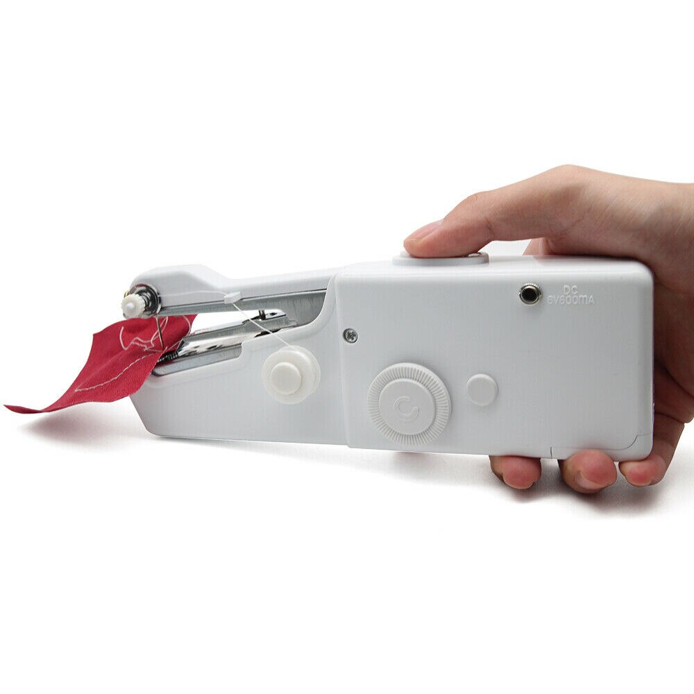Portable Handheld Sewing Machine - Cordless Clothes Fabrics Electric Sewing Machine