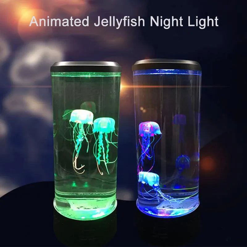 Fancy LED Jellyfish Lamp Aquarium