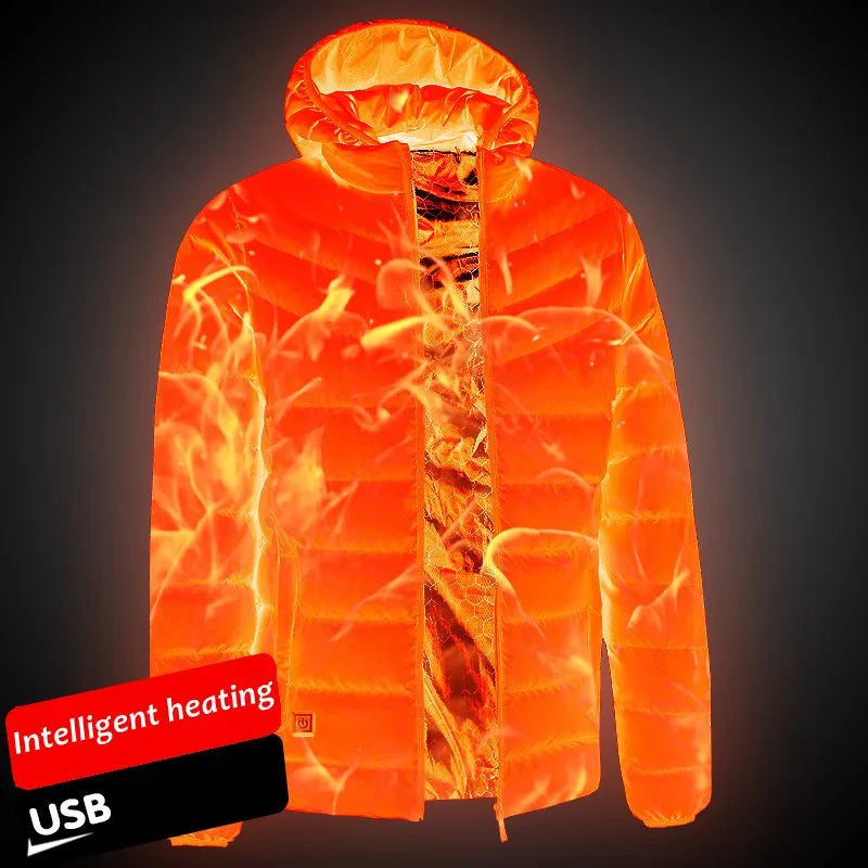 Winter Warm USB Heating Jackets Smart Thermostat