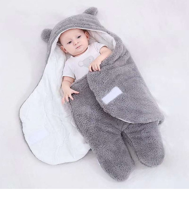 Cozy Cocoon -Newborn Baby Sleeping Bag and Wrap Blanket