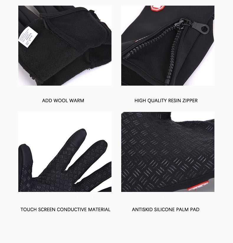 Winter Gloves | Sport Gloves | Skii Gloves | Fishing Gloves - UNISEX