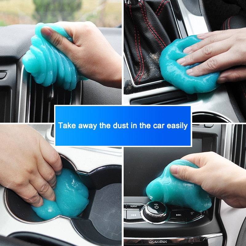 Car Cleaning Gel - Powerful Dust and Dirt Remover for Car Interiors and More!