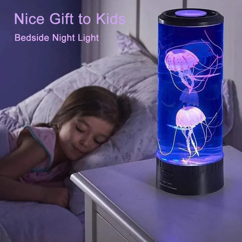 Fancy LED Jellyfish Lamp Aquarium