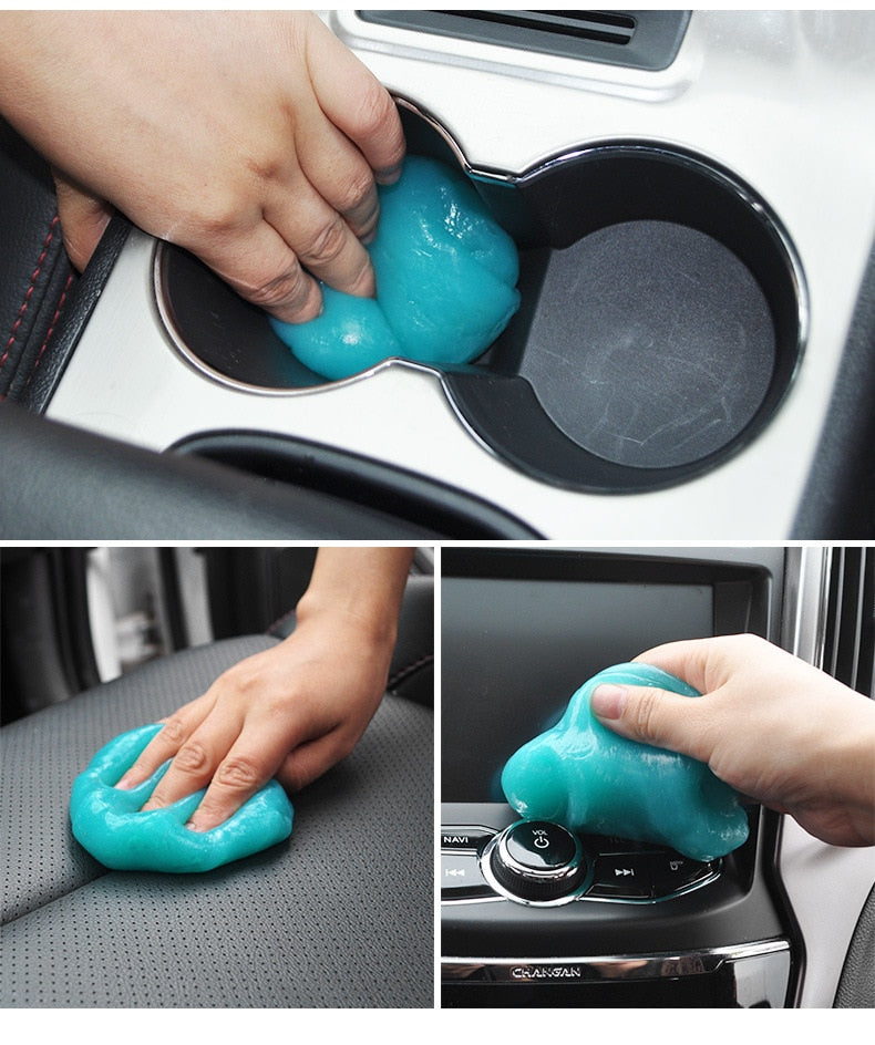 Car Cleaning Gel - Powerful Dust and Dirt Remover for Car Interiors and More!