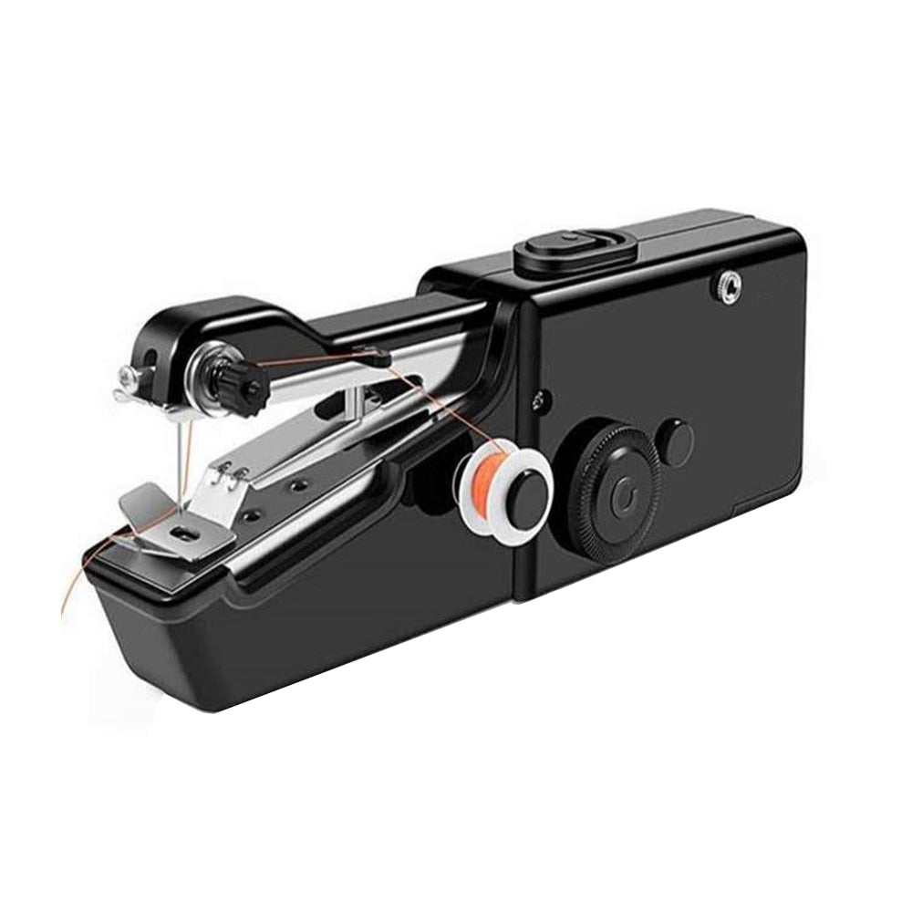 Portable Handheld Sewing Machine - Cordless Clothes Fabrics Electric Sewing Machine