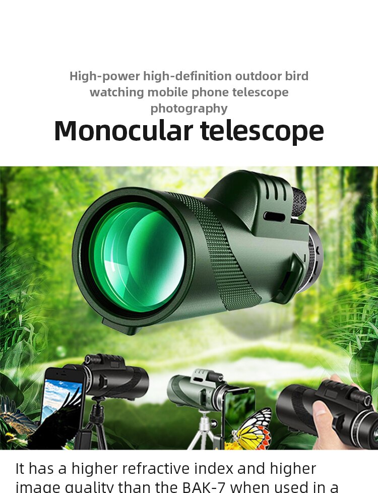 High-Definition Portable Telescope