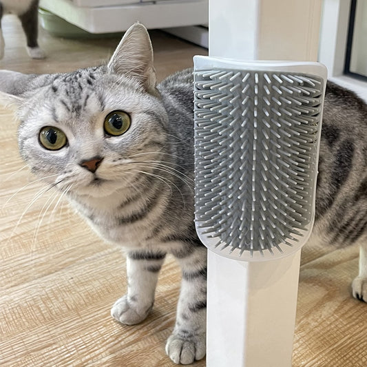Cat Wall Corner Comb Brush Rubs