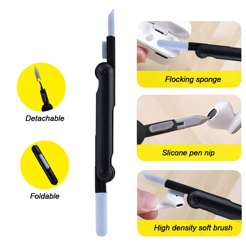 7-in-1 Computer Keyboard Cleaner Brush