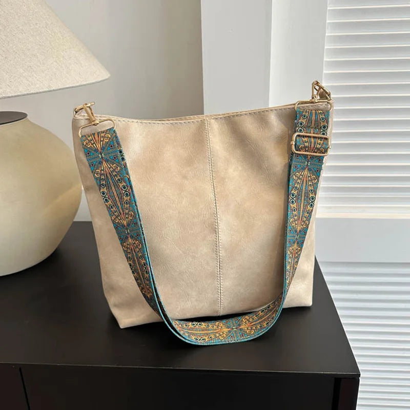 Wide Strap Women's Bag | Tavel or Office Bag