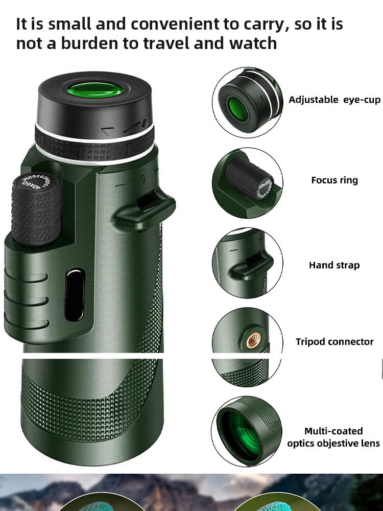 High-Definition Portable Telescope