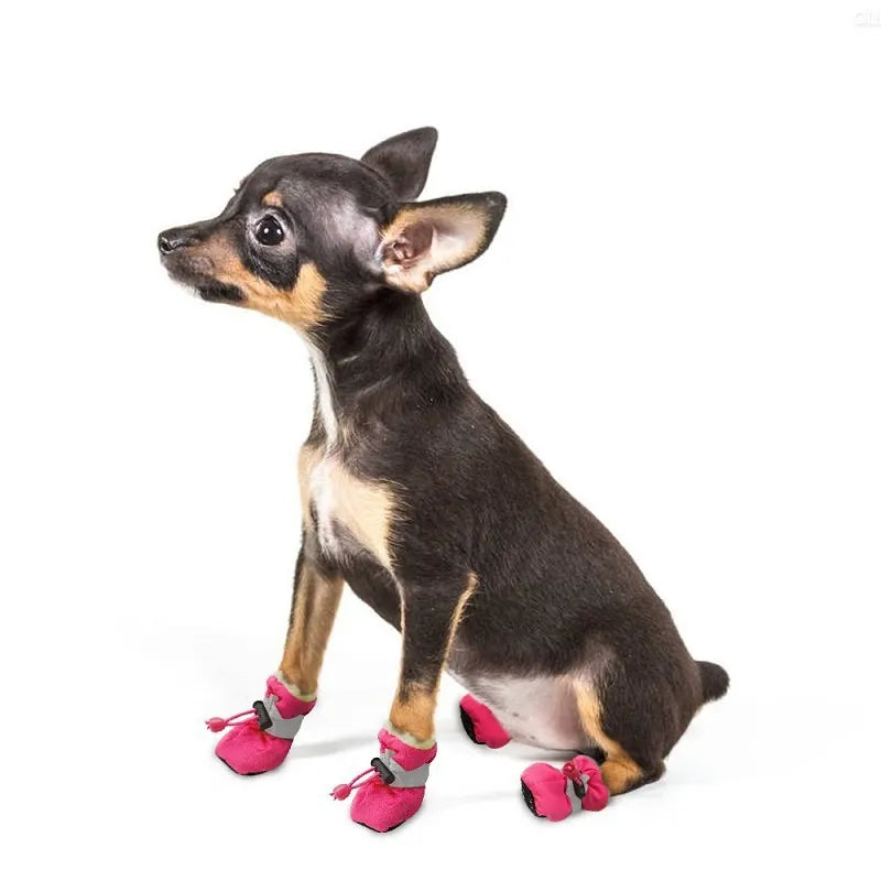 Booties Pet Paw Accessories | 4pcs/set Waterproof Pet Dog Shoes