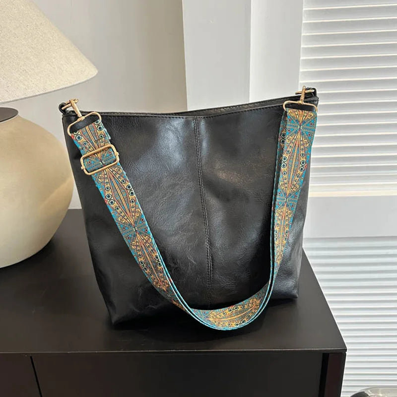 Wide Strap Women's Bag | Tavel or Office Bag