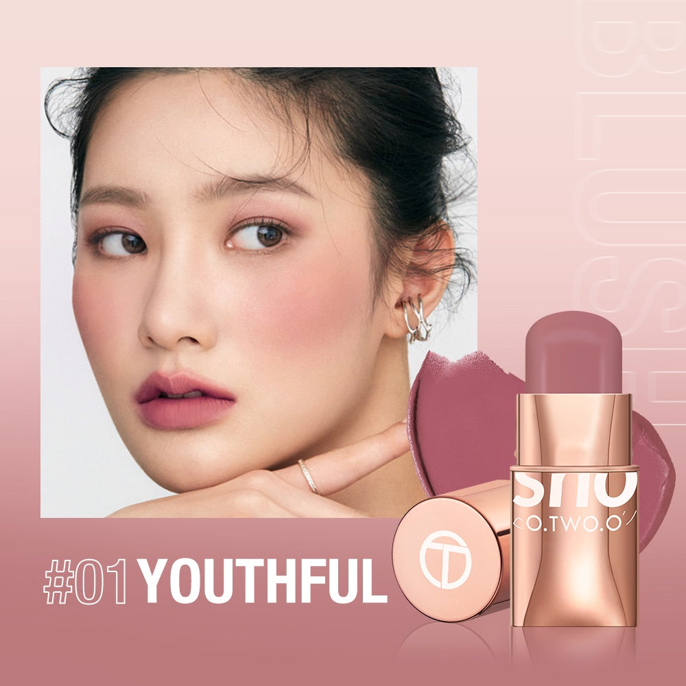 Lipstick Blush Stick 3-in-1 Eyes Cheek and Lip Tint