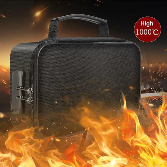 Fireproof Document Bag Safety Organizer