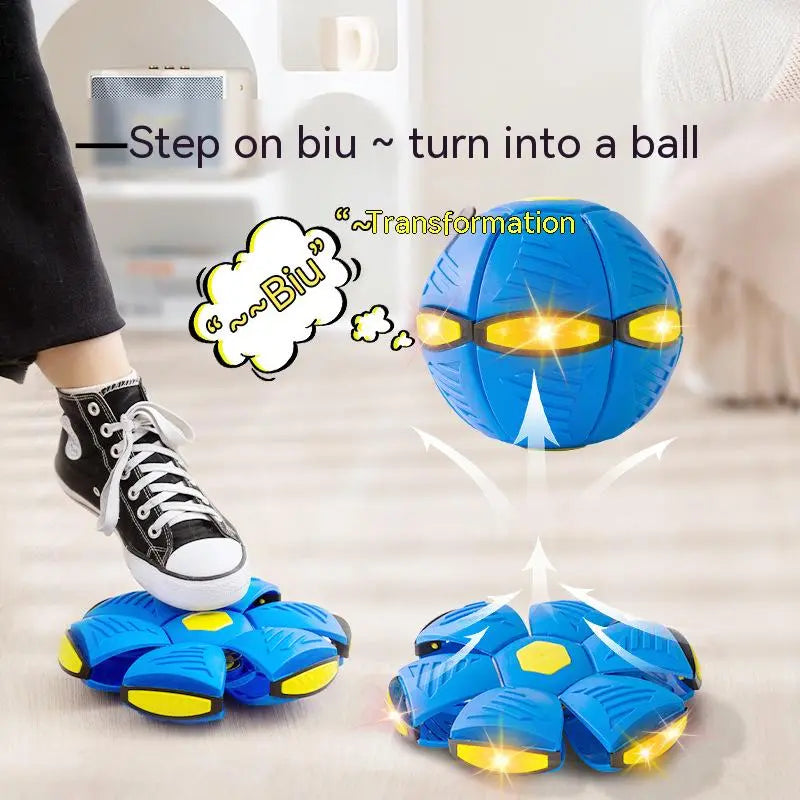 Flying UFO Flat Throw Disc Ball | Dog Toy