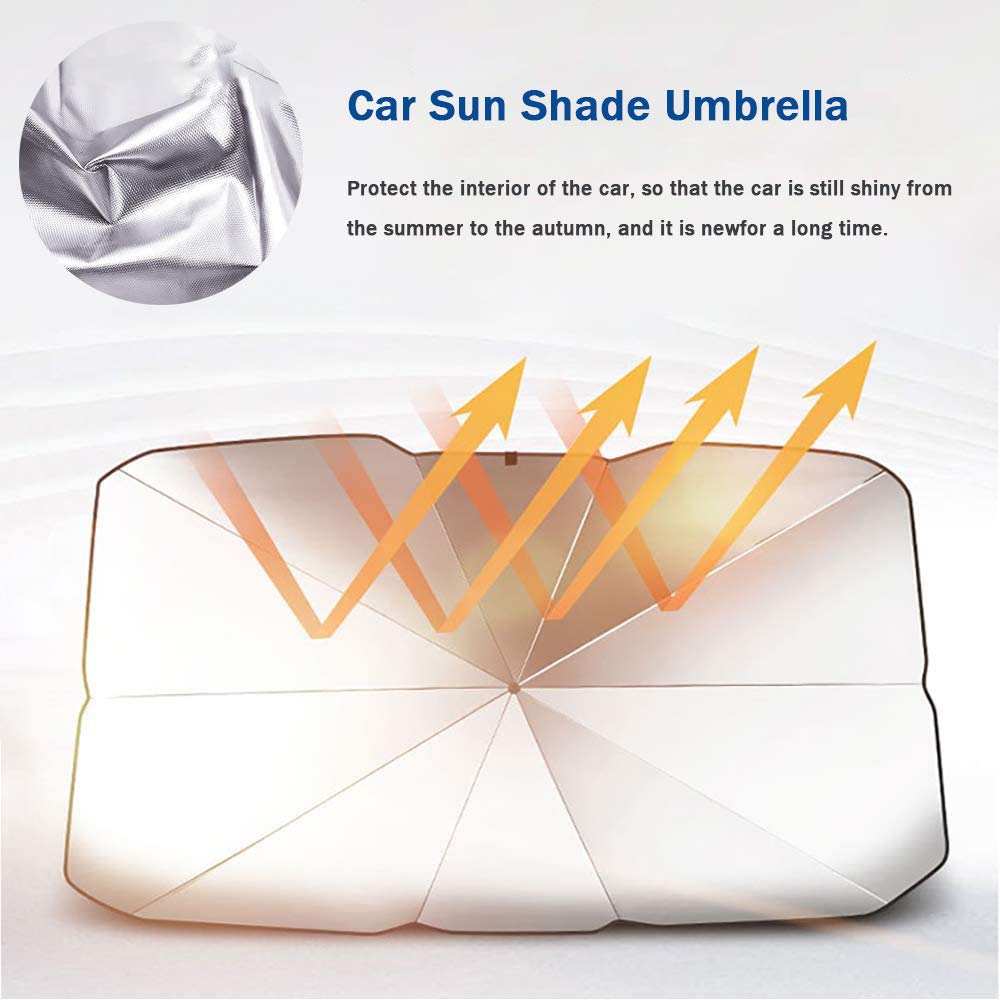 Car  Sun Shade - Car Windshield Umbrella