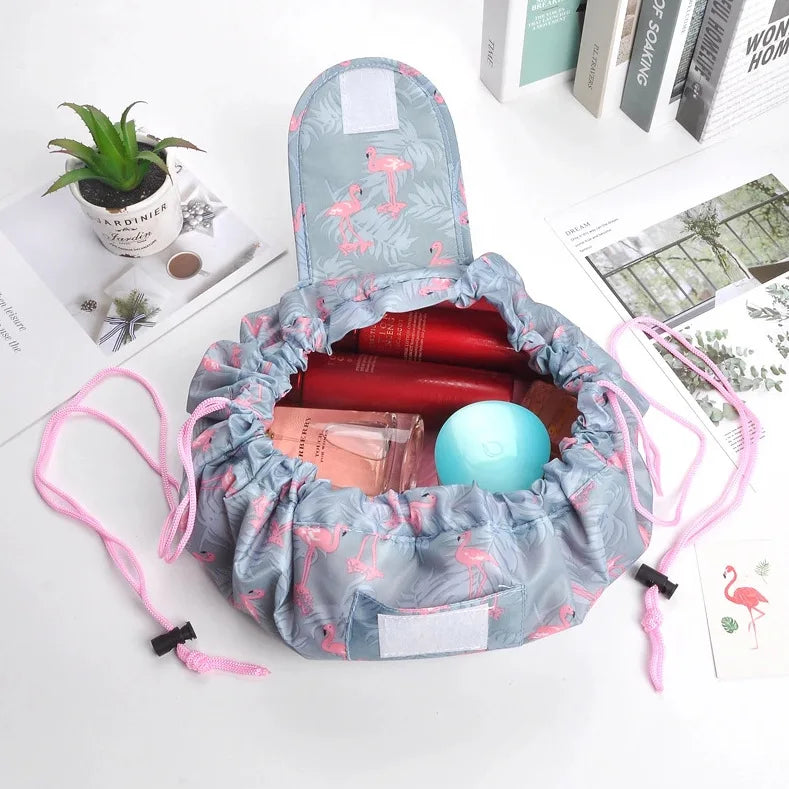 Drawstring Cosmetic Bag Travel Storage