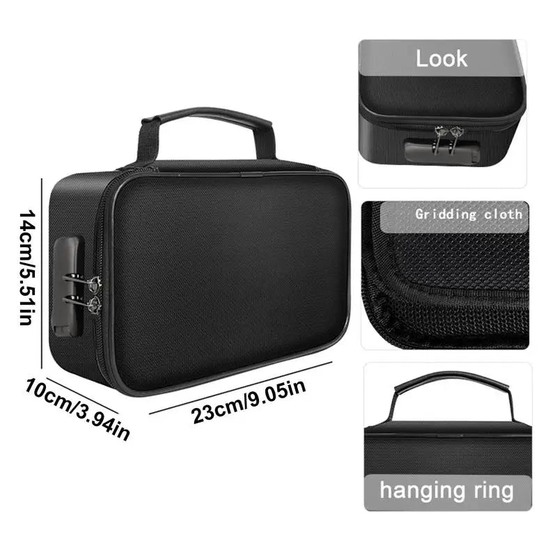 Fireproof Document Bag Safety Organizer