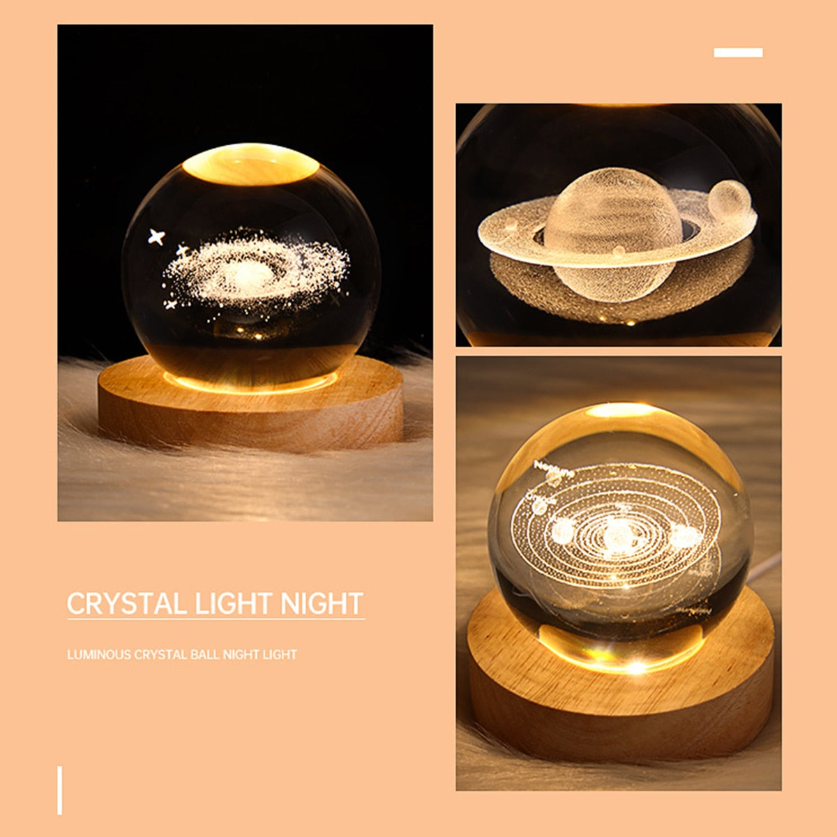 Astronomy Crystal Lights - Ramadan Decoration Mood light