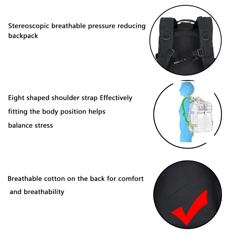 Military-Grade Backpacks | 48L/25L