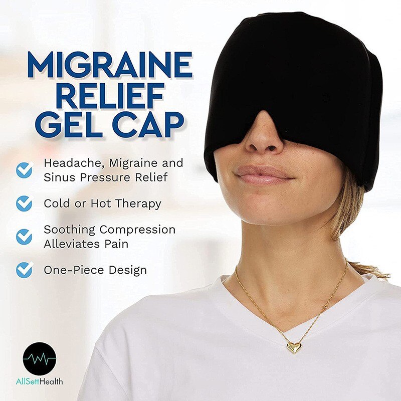 Migraine Relief Cap -  All-in-One Solution for Migraine Relief