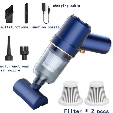 CAR AND HOME VACCUM-  Wireless, Portable, and Powerful