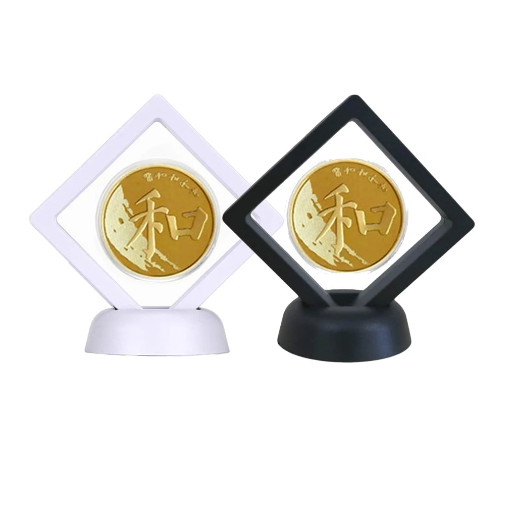 Coin Crafters Haven 3D Floating Elegance