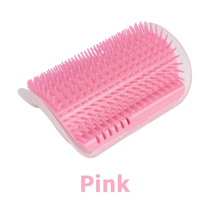 Cat Wall Corner Comb Brush Rubs