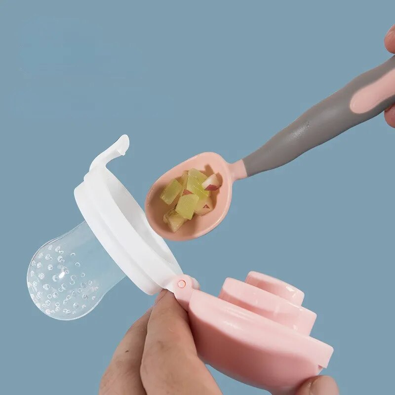 Baby Food Feeding Spoon Juice Extractor Fruit Feeder
