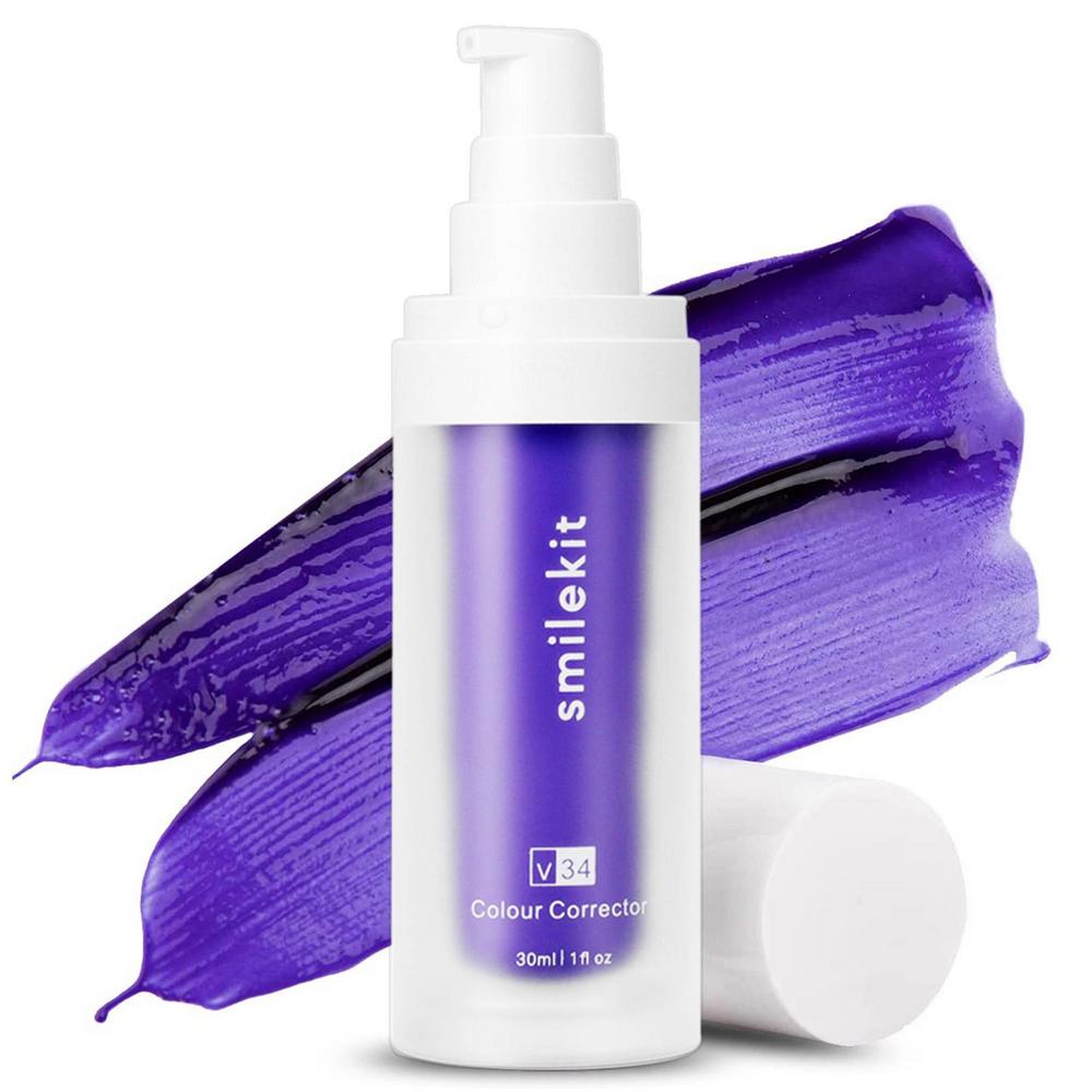 Purple Toothpaste - Say Goodbye to Yellow Stains! Hello White Teeth